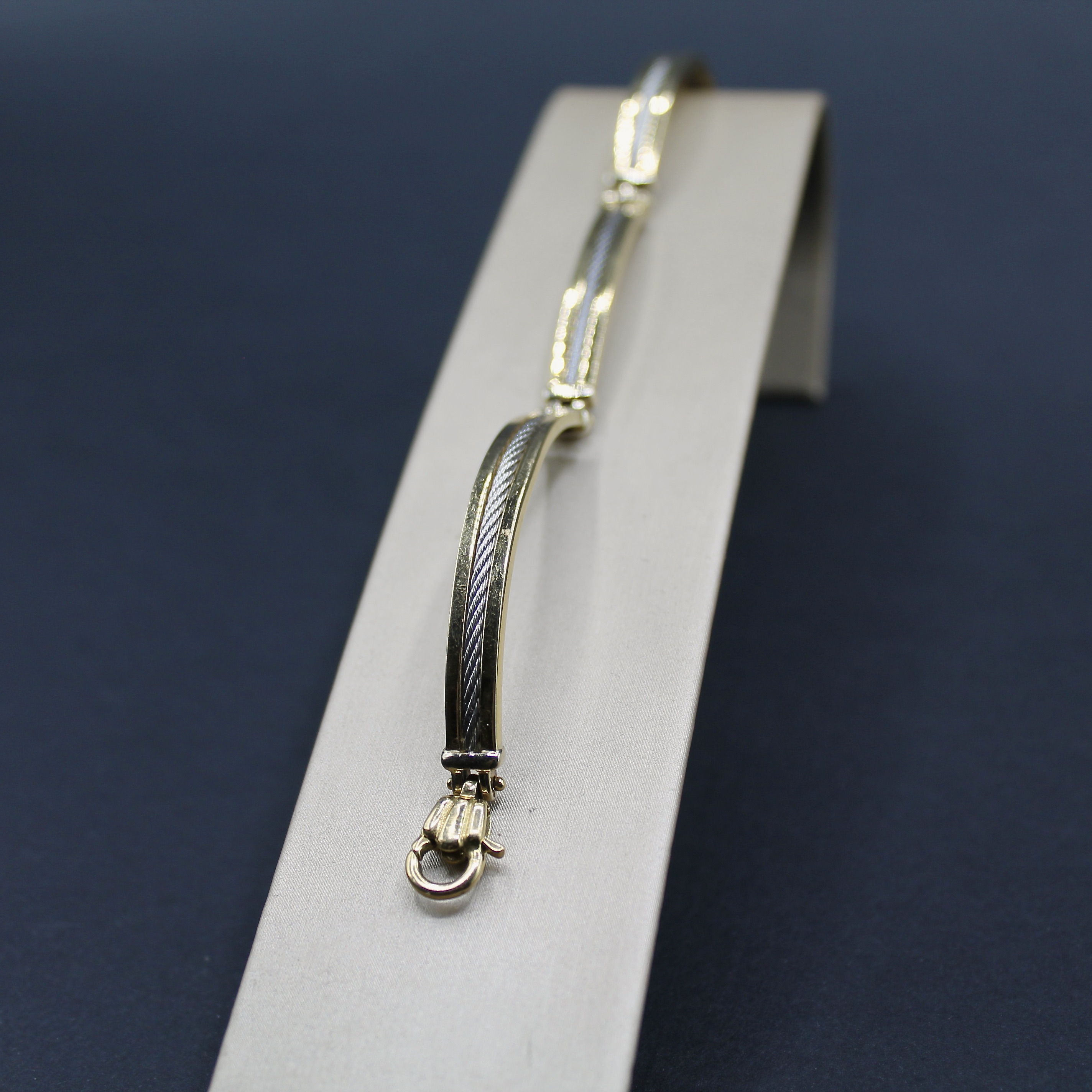 Bracciale uomo oro giallo 18k