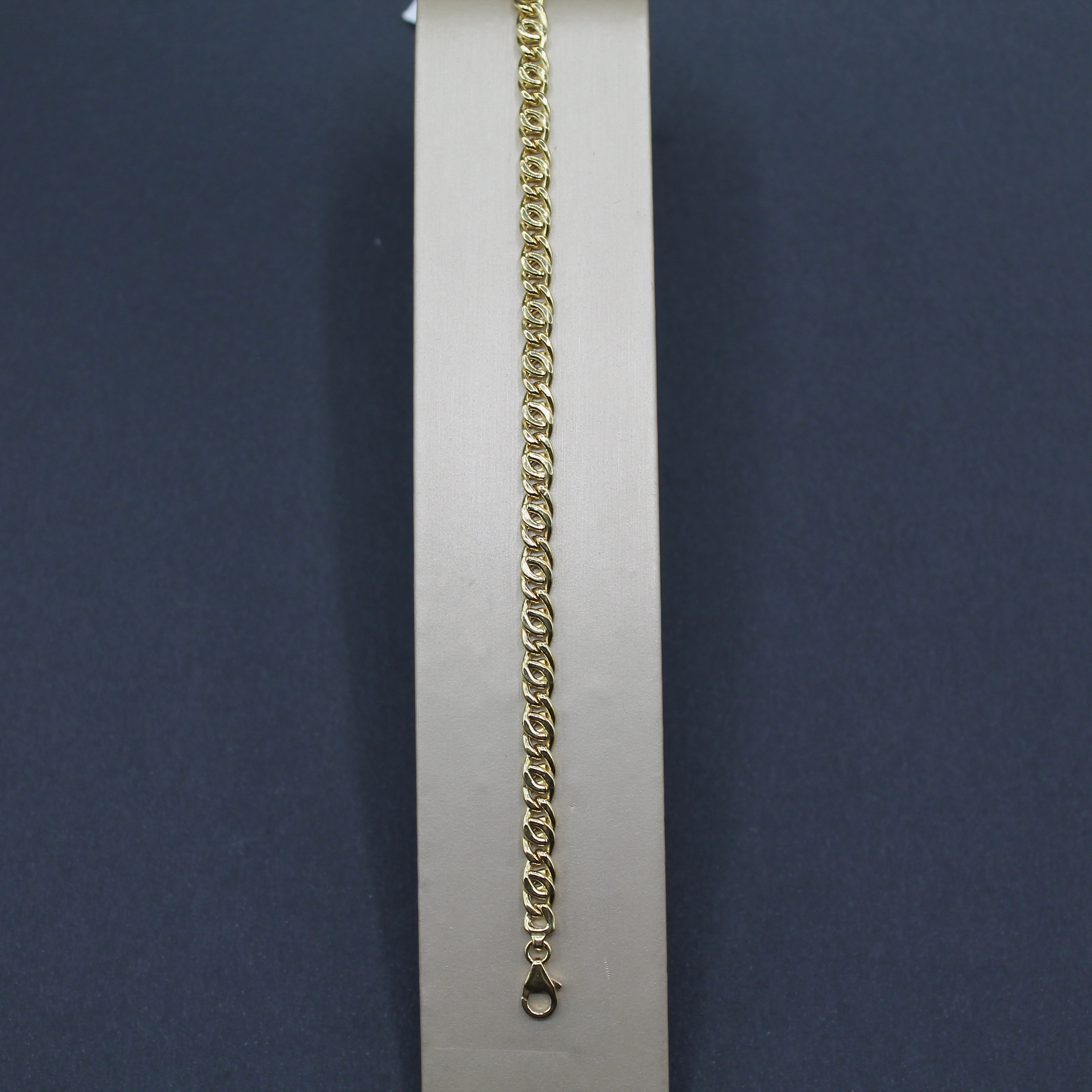 Bracciale uomo oro giallo 18k