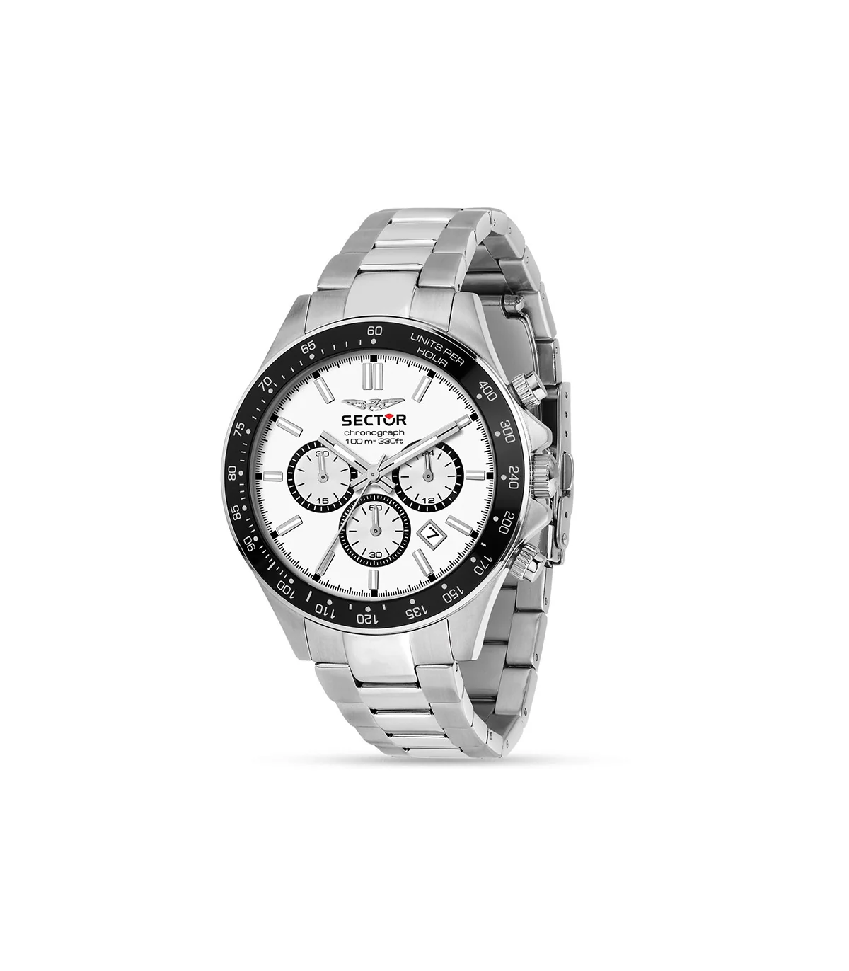 Orologio Sector analogico con data e crono